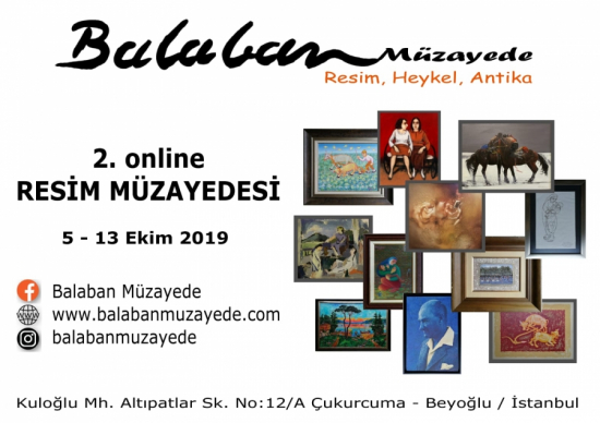 2. Online Resim Müzayedesi