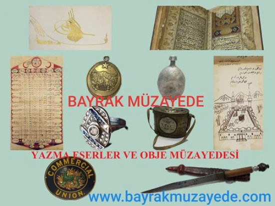 YAZMA ESERLER VE OBJE MÜZAYEDESİ 