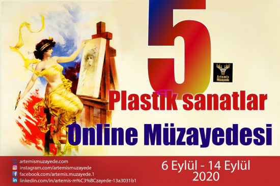 5. Artemis Online Plastik Sanatlar Müzayedesi